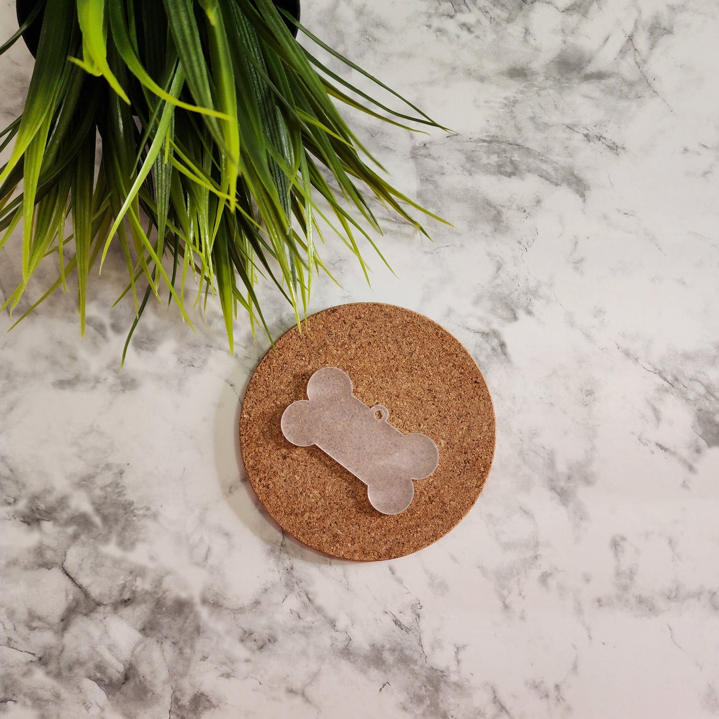 Doggie Bone Acrylic Keychain