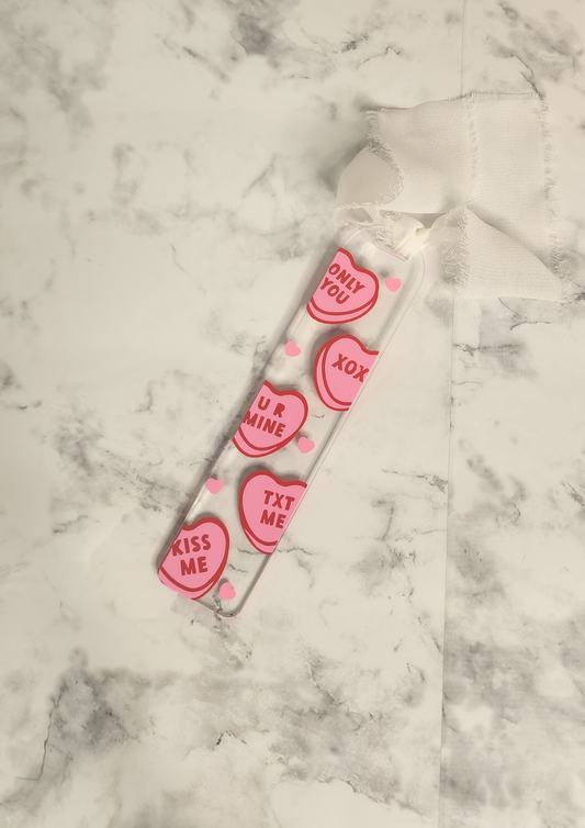 Valentine's Acrylic Bookmark